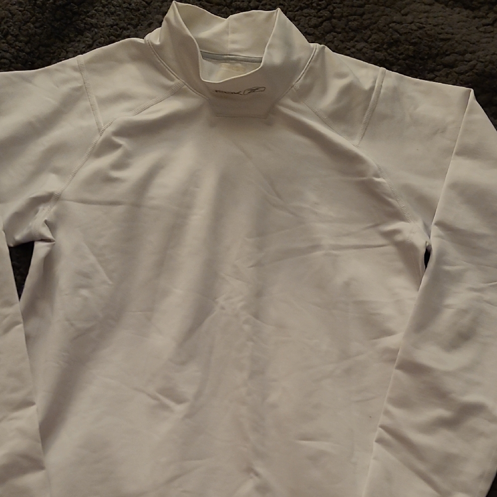 Reebok White Long Sleeve Tee